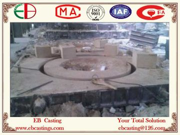China ZG30CrNiMo Cr Mo Alloy Steel Ring Castings with Sand Molding Process EB14005 supplier