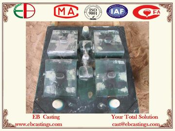 Chine Les modèles blancs Ni-durs de revêtement de moulin de ciment de fer Hbw510Cr2 avec le bâti plaque EB5071 fournisseur