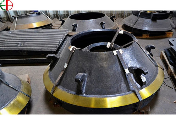 China Mn18Cr2 Cone Crusher Spare Parts Mantle and Concave High Mn Crusher Wear Castings supplier