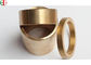 Bronze Bushing Sinter Bearing Precision Parts Aluminum Copper Fit Sleeve Brass Bronze Bushing supplier