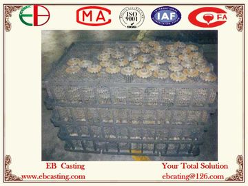 China Heat-resisting Steel Base Trays with Pillars Heat-treating Small Gear Parts  EB22136 supplier