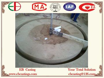 China Molding Process for Large CrMo Alloy Steel Ring Castings up to 5 tons per piece EB14008 supplier