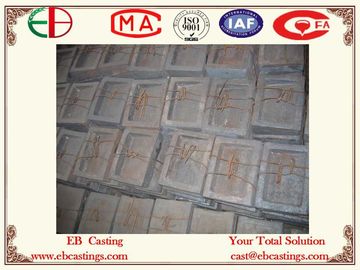 China HBW555XCH3 High White Iron Cement Mill Boltless Liner Plates for Dia.3.8 x 13m Cement Mills EB5036 supplier
