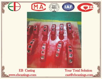 China ZAlSi5Cu1Mg Aluminum Gravity Castings Painting Red Color EB9082 supplier