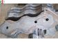 Carcaças Desgaste-resistentes do defletor de ASTM A532 Cr15Mo de fresas de aço na fresa de aço fornecedor